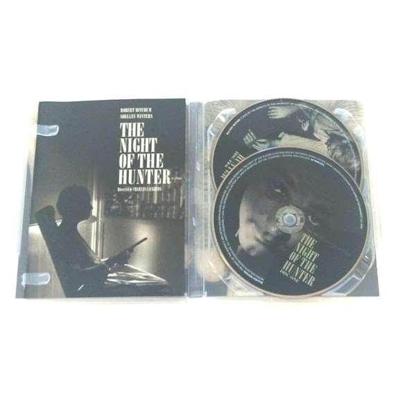 The Night Of The Hunter Criterion Collection DVD Blu Ray 2 Disc Set DVD Mitchum - Picture 3 of 4